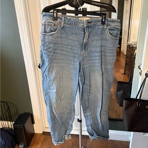 Abercrombie & Fitch Classic Blue Boyfriend Jeans